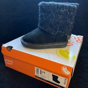 Jumping Beans Toddler Girl Black/Multi Boots